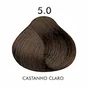 Tintura Creme C.Kamura Color Intense 5.0 Castanho Claro com 50g