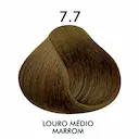 Tintura Creme C.Kamura Color Intense 7.7 Louro Médio Marrom com 50g