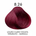 Tintura Creme C.Kamura Color Intense 8.26 Louro Claro Violeta com 50g