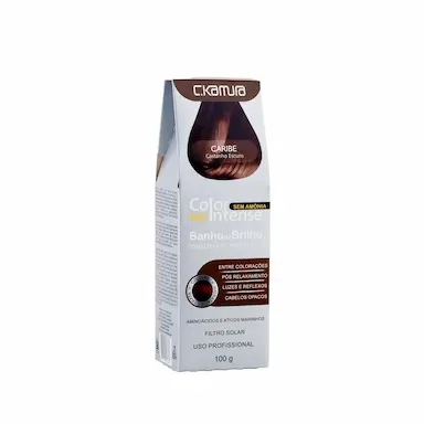 Tonalizante Hidratante C.Kamura Color Intense Banho de Brilho Caribe com 100g
