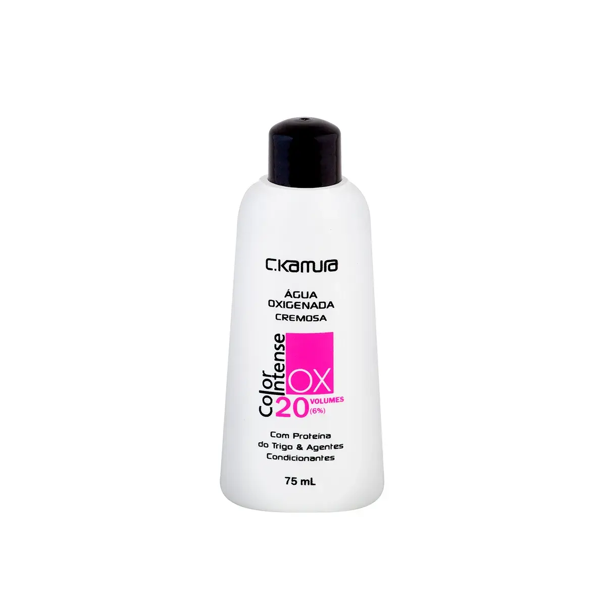 Água Oxigenada Cremosa C.Kamura Color Intense 20 Volumes com 75ml