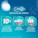Limpador de Dentadura Corega Tabs com 6 comprimidos efervescentes