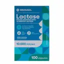 Lactase Enzima Digestiva Drogasil 10.000 FCC 100 Cápsulas