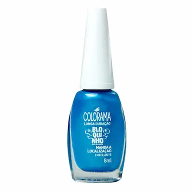Esmalte Cintilante Colorama Bloquinho Manda a Localização com 8ml