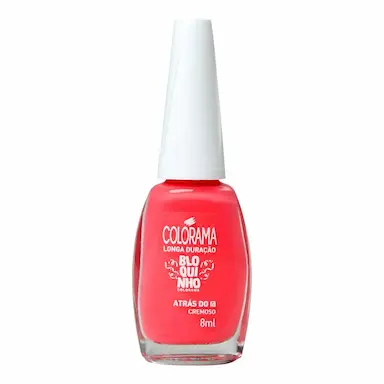 Esmalte Cremoso Colorama Bloquinho Atrás do @ com 8ml