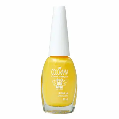 Esmalte Cintilante Colorama Bloquinho 3 Por 10 com 8ml