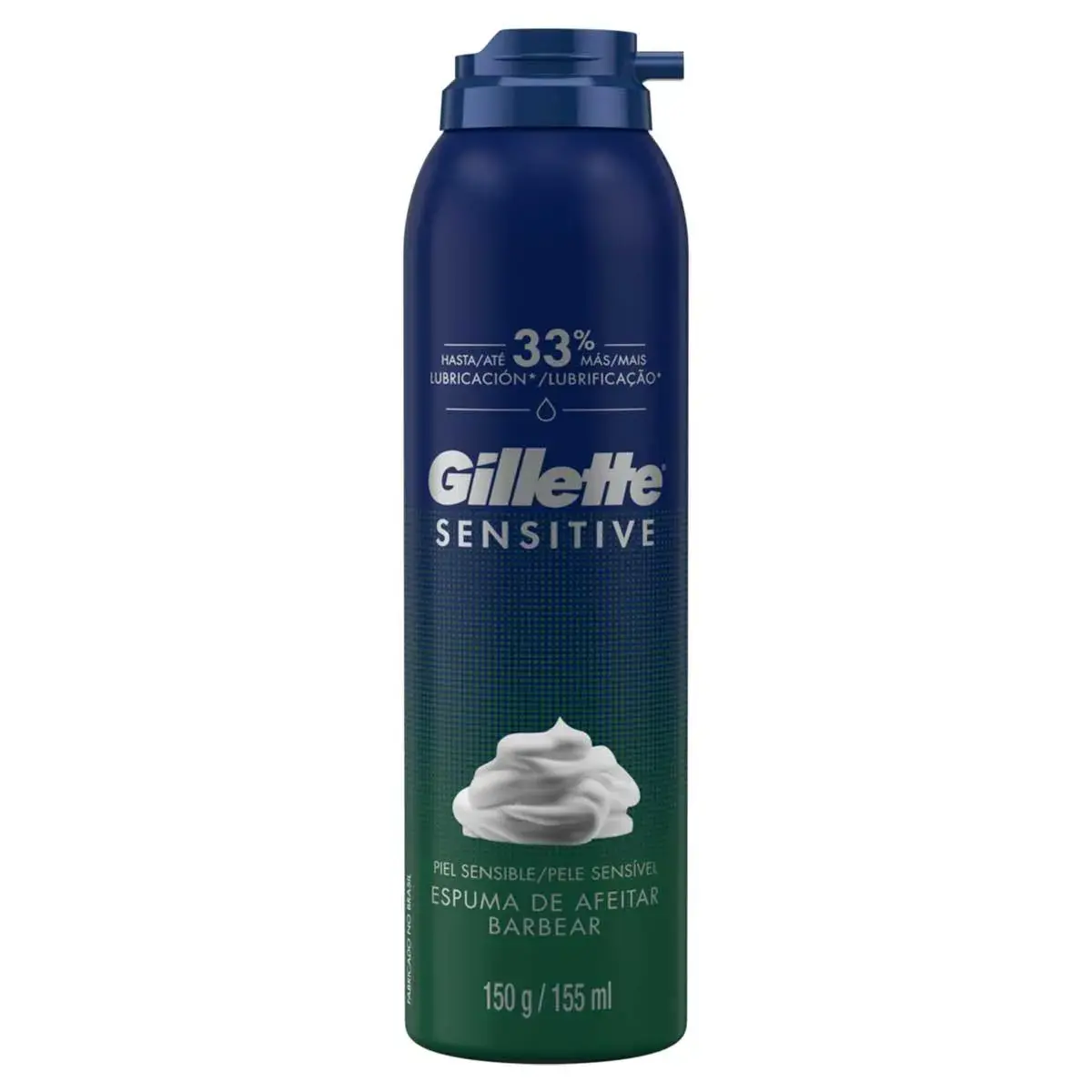 Espuma de Barbear Gillette Sensitive 150g