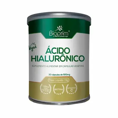 Suplemento Alimentar Bioprim Ácido Hialurônico 30 Cápsulas