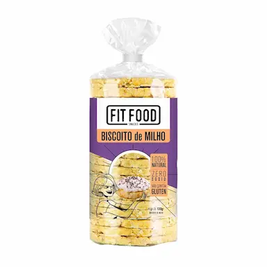 Biscoito de Milho Fit Food com 130g