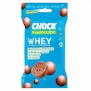 Chocolate Drageado Chock #semculpa Whey com 40g