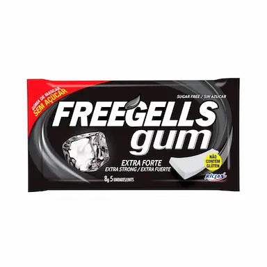 Goma de Mascar Freegells Extra Forte 8g