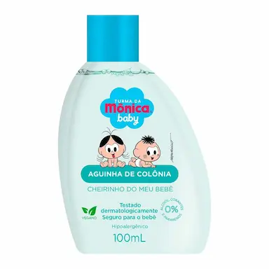 Água de Colônia Turma da Mônica Baby Cheirinho do Meu Bebê com 100ml