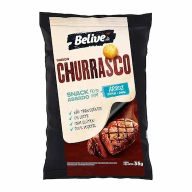 Snack Assado Belive Churrasco 35g