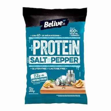 Snack Protein Belive Salt & Pepper com 35g