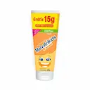 Gel Dental Infantil Malvatrikids F-Infantil 4+ Sabor Tutti-Frutti com 85g