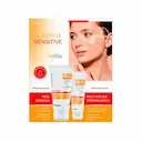 Kit Protetor Solar Sunmax Sensitive FPS50 com 60ml + Sensitive FPS30 com 160ml