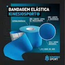 Bandagem Elástica Adesiva KinesioSport Verde 5cm x 5m