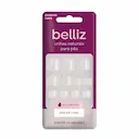 Unhas Postiças para os Pés Belliz Naturais 24 Unidades