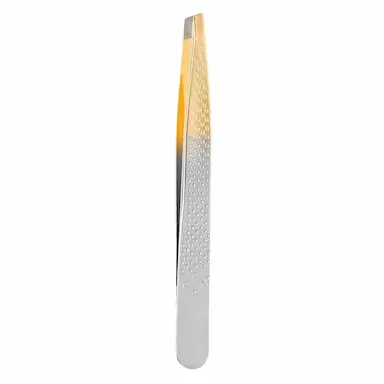 Pinça Enox Silver Gold Diagonal com 1 Unidade