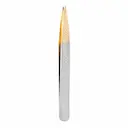 Pinça Enox Silver Gold Ponta Fina com 1 Unidade