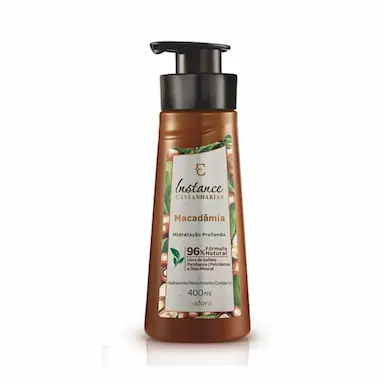 Loção Hidratante Corporal Instance Castanharias Macadâmia 400ml