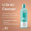Limpador Facial U.SK 4U com 350ml