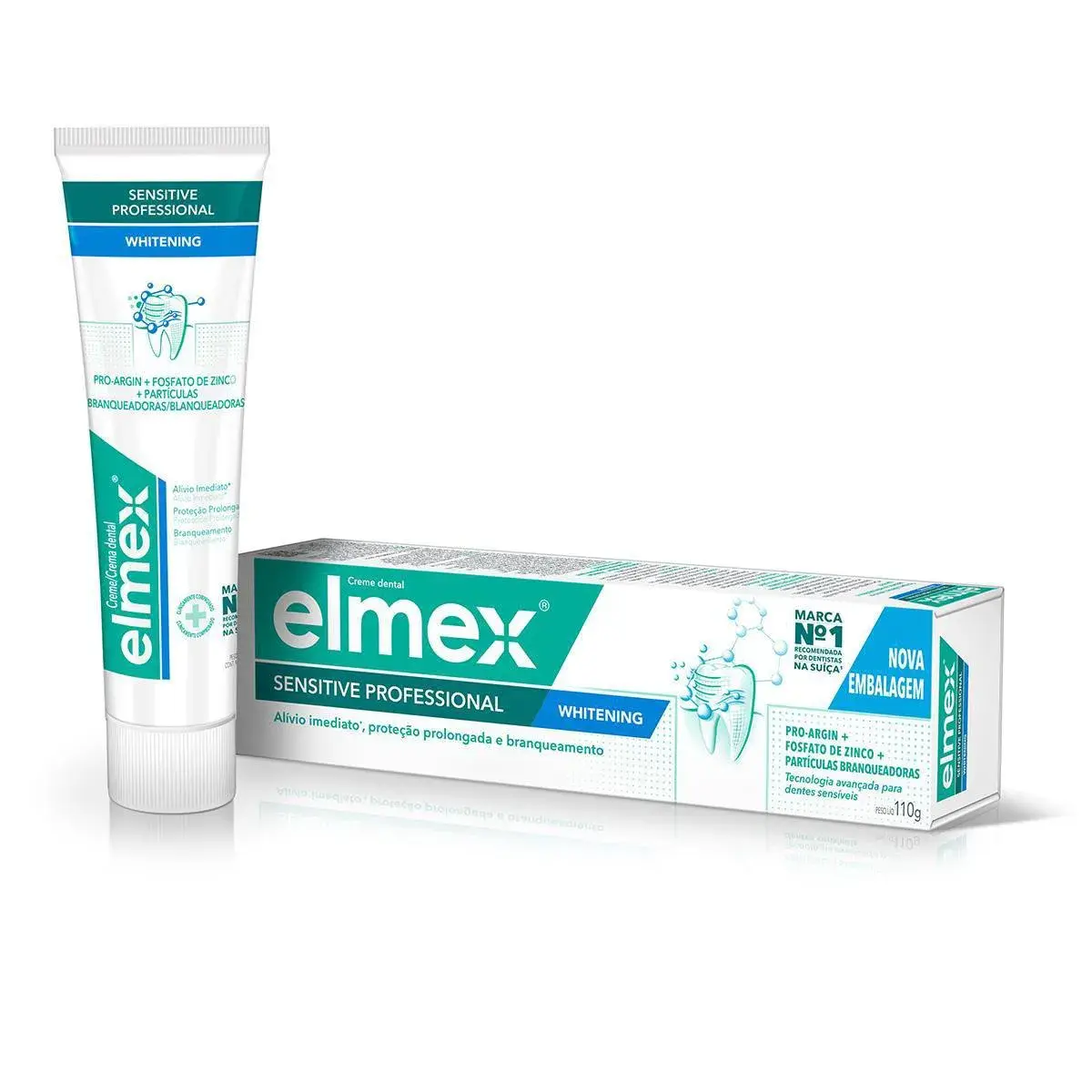 Pasta de Dente Elmex Sensitive Whitening com 110g
