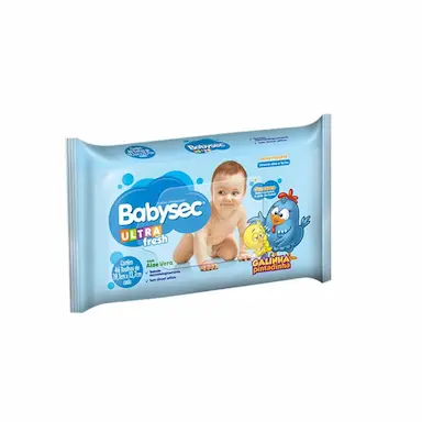 Lenço Umedecido Babysec Ultrafresh 46 Unidades