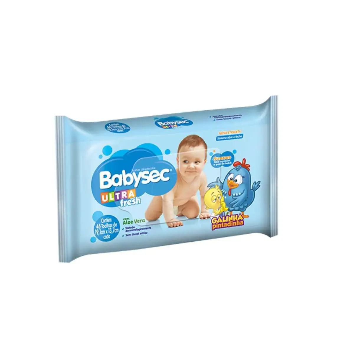 Lenço Umedecido Babysec Ultrafresh 46 Unidades