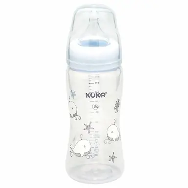 Mamadeira Kuka Essential Bico Big Universal Branca 330ml