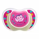 Chupeta Kuka Lumina Ortodôntica Tamanho 2 Rosa 1 Unidade