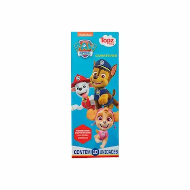 Curativo Topz Patrulha Canina 10 Unidades