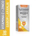 Suplemento Alimentar Vitasay Imune Sabor Laranja 10 Comprimidos Efervescentes