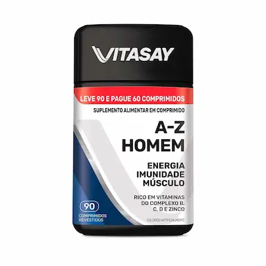 Suplementos Alimentar Vitasay AZ Homem 90 Comprimidos