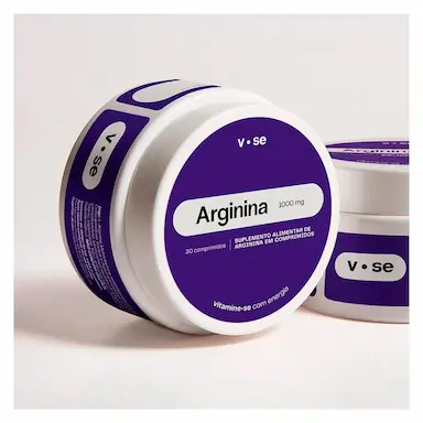 Arginina Vitamine-se 1000mg 30 comprimidos