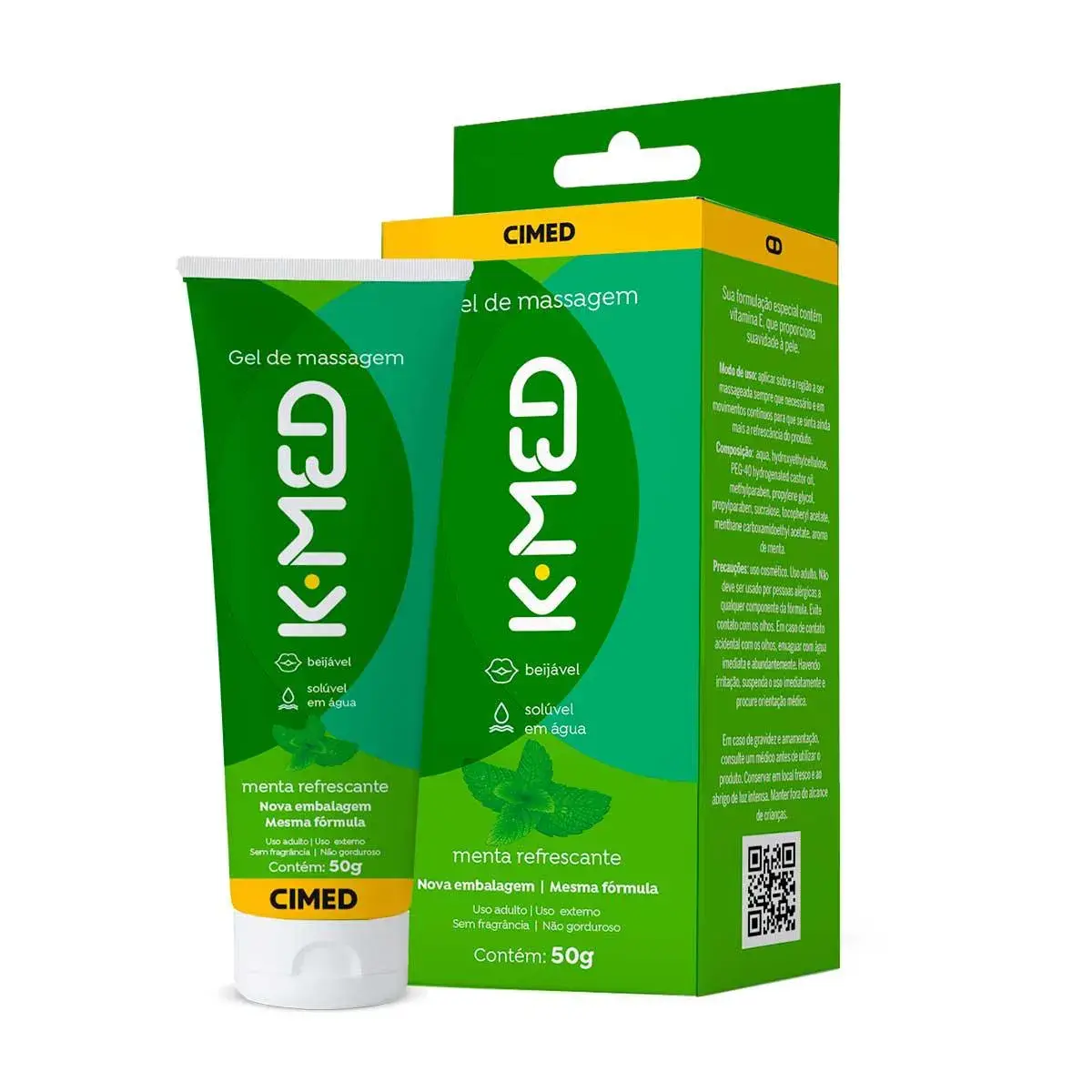 Gel de Massagem K-Med Rocketts Menta Refrescante 50g