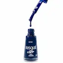 Esmalte Cremoso Risqué Azul Pesadão 8ml