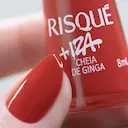 Esmalte Cremoso Risqué Cheia de Ginga 8ml