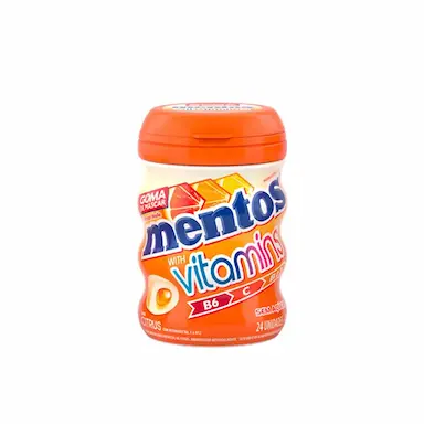 Goma de Mascar Mentos Gum Vitamins 48g