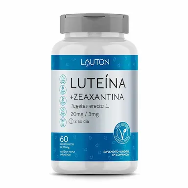 Suplemento Alimentar Luteína + Zeaxantina Lauton 60 Comprimidos