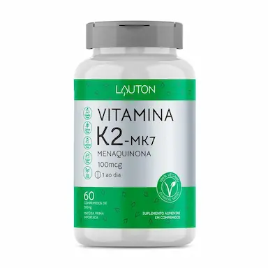 Suplemento Alimentar Vitamina K2 100mcg Lauton 60 Comprimidos