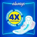 Absorvente Always Noturno Seca G com Abas 48 Unidades
