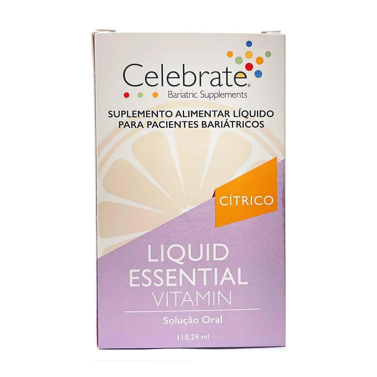 Suplemento Alimentar Líquido para Paciente Bariátricos Celebrate Citrus 118,29ml