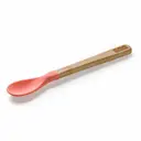 Colher de Treinamento Cabo Longo Fisher-Price Bam N'Boo Rosa - 1 Unidade