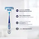 Barbeador Gillette Derma Proteção Descartável 4 unidades