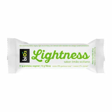 Barra de Proteína biO2 Lightness Limão Siciliano 45g