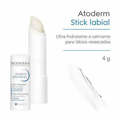 Stick Labial Atoderm Bioderma Hidratante e Calmante 4g