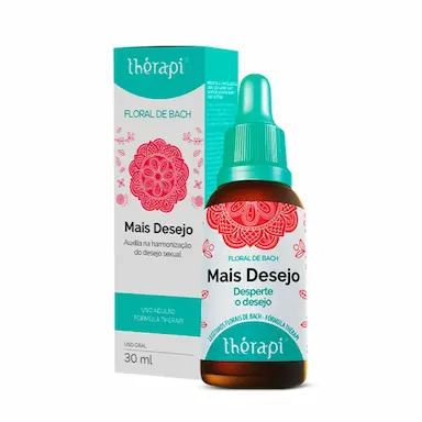 Floral de Bach Thérapi Mais Desejo 30ml
