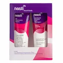 Kit Needs Dia dos Namorados Hidratante Corporal Rosas e Vanilla 120ml + Gel Lubrificante 120ml
