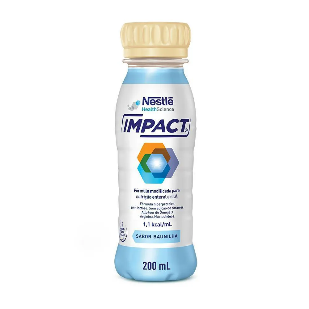 Suplemento Alimentar Nestlé Impact Baunilha 200ml